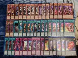 Yugioh 47 Card Regenesis Kashtira Deck Core Riseheart Theosis Code Planet - Image 1
