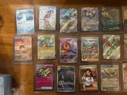 Pokemon Bulk Cards, Commons, Holos, Reverse. With Sleeved Exs - Image 1