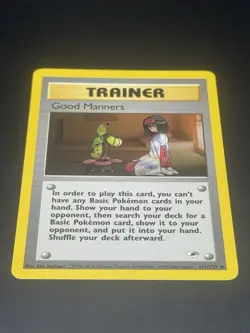 Good Manners 111/132 Gym Heroes Regular - Pokemon Card - Image 3