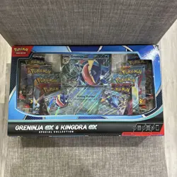 Pokemon Trading Card Greninja ex and Kingdra ex Special CollectionBox -in hand! - Image 2