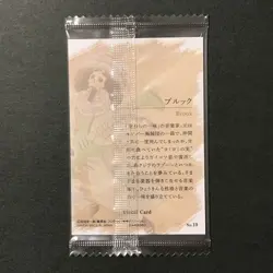 S1252 Brook No.19 Japanese One Piece Our Memories Visual Wafer Card Sealed - Image 2