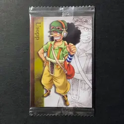 S1251 Usopp No.14 Japanese One Piece Our Memories Visual Wafer Card Sealed - Image 1