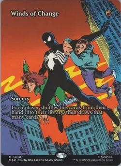 MTG (Regular) Winds of Change (Borderless) M Marvel Universe Eternal-Legal 30 NM - Image 1