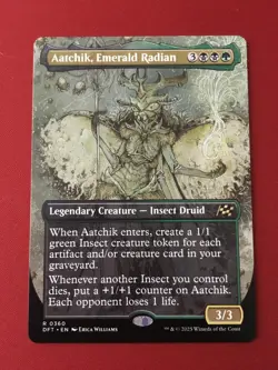 Aatchik, Emerald Radian (Borderless) Aetherdrift Regular - Image 1