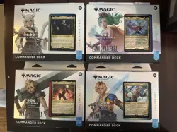 MTG Final Fantasy Commander Collector’s Edition - 4 Decks - Sealed - English - Image 1