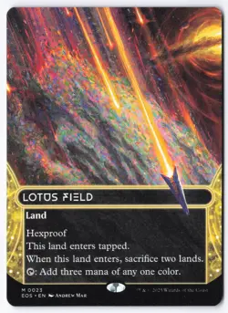 Lotus Field (0023) (Borderless) M Edge of Eternities: Stellar Sights 23 NM - Image 1