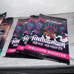 MAGIC THE GATHERING New Capenna an Kamigawa Welcome booster PACK 9 LOT MTG NICE - Image 3