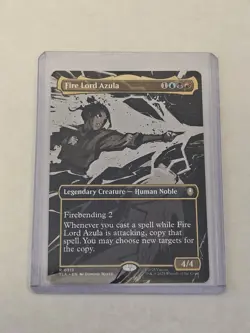 Fire Lord Azula - Borderless - NM - MTG - Avatar - TLA #313 - MTG Singles - Image 1