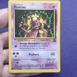 MP Mewtwo Wotc Black Star Promo #14/53 Pokemon Card - Image 1