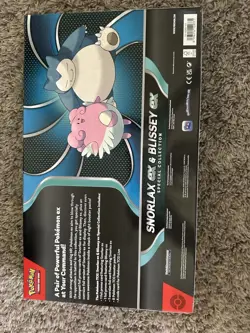 Pokemon TCG Snorlax Ex And Blissey Ex Special Collection Walmart Exclusive NEW - Image 2