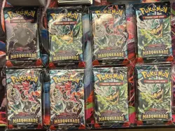 Pokemon Scarlet & Violet Twilight Masquerade Factory Sealed 36 Booster Pack lot - Image 1
