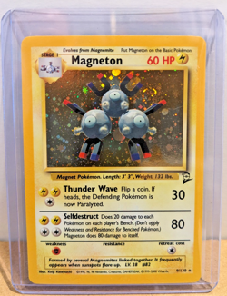 Magneton 009/130 - Base Set 2 Pokemon TCG Set - Holo, Excellent Condition - Image 1