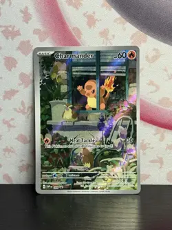 Pokemon TCG Charmander 044 Sv: Scarlet & Violet Promo Holo Nintendo 2023 NM - Image 1