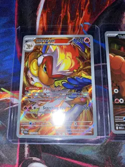 Pokemon TCG LOT OF 3 Infernape IR, Vulpix IR, Tinkatink IR - Image 1