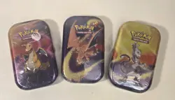 Pokemon TCG Kanto Power Mini Tins [ 3 TINS ] NEW - Image 1