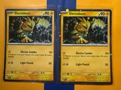 Pokemon Tcg 151 Electabuzz Promo Both Variants HD Cosmo And Pixel Holo - Image 1