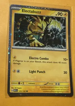 Pokemon Tcg 151 Electabuzz Promo Both Variants HD Cosmo And Pixel Holo - Image 4