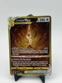 Pokemon TCG: Arceus VSTAR Gold (Secret) GG70/GG70 Crown Zenith Galarian Gallery - Image 1