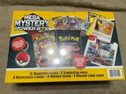 Pokemon - 2025 Mega Mystery Power Box - Meijer Exclusive - New & Sealed - Image 2