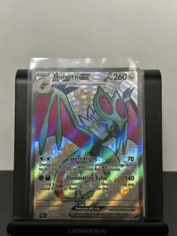 Pokemon Paldean Fates Noivern EX 220/091 Shiny Ultra Rare Holo NM - Image 1