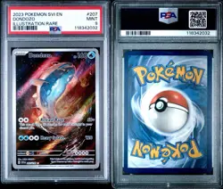 Pokemon TCG Dondozo Scarlet & Violet Base Set Illustration Rare PSA 9 - Image 3