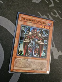 Terrorking Archfiend DR1-EN234 Dark Revelation Volume 1 Super Rare NM - Image 2
