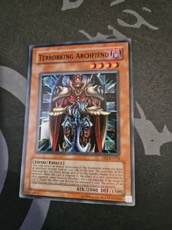 Terrorking Archfiend DR1-EN234 Dark Revelation Volume 1 Super Rare NM - Image 3