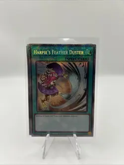 YUGIOH x1 MP25-EN016 HARPIE'S FEATHER DUSTER STARLIGHT RARE 1st EDITION - Image 1
