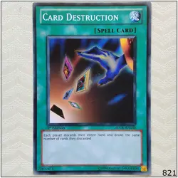 Card Destruction - SDDL-EN030 - Common 1st Edition Yugioh - Image 1