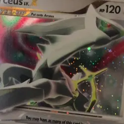 Arceus Lv.X 95/99 Arceus Holo 2009 Pokemon Card LP - Image 3