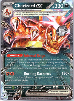 Charizard ex 196 Sv: Scarlet & Violet Promo Cards Holo - Image 1
