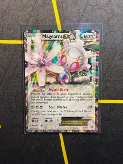 Magearna EX 75/114 - Pokemon TCG Steam Siege XY Ultra Rare Card HP - Image 1