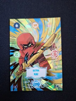 LEGO Ninjago Serie 9 Trading Card 41 - Ultra Kai - Helden Karte (10) - Image 1