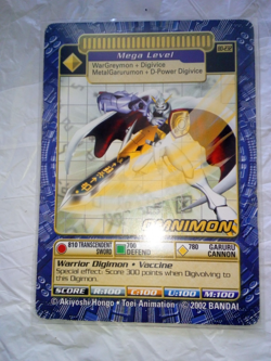 Digimon Omnimon card BO-232 Non-holo - Image 1