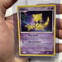 Pokemon Regular Pokemon Card Abra 69/123 NM Mysterious Treasures Near Mint TCG - Image 1