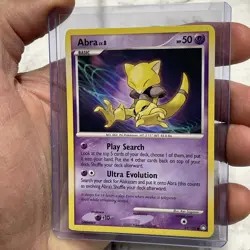 Pokemon Regular Pokemon Card Abra 69/123 NM Mysterious Treasures Near Mint TCG - Image 2