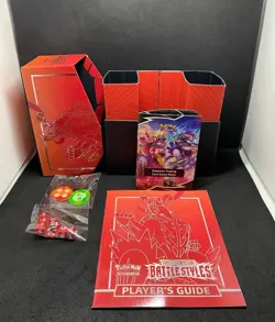 Opened Pokemon Elite Trainer Box ETB With Some Accessories. Card Storage Boxes. - Image 5