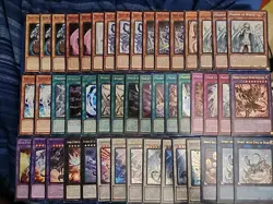 Yugioh 47 Card Primite Blue-Eyes Deck Core Secret Maiden Drillbeam Ultimate - Image 1