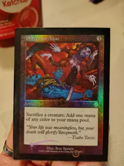 MTG Phyrexian Altar English Foil Invasion Card - Image 1