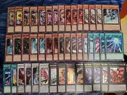 Yugioh 45 Card Dragon Ruler Deck Core Genesys Format Armed Dragons Eclipse - Image 1