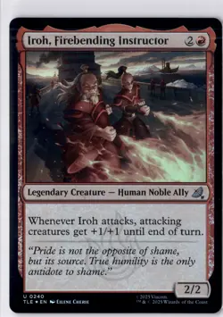 NM - Iroh, Firebending Instructor (0240) U Avatar: The Last Airbender: Eternal-L - Image 1