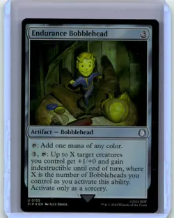 Near Mint or Better Foil Endurance Bobblehead #132 W/Tracking - Image 1