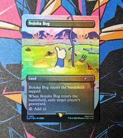 Bojuka Bog NM Rainbow Foil MTG Secret Lair Fallout Points of Interest Unplayed - Image 1