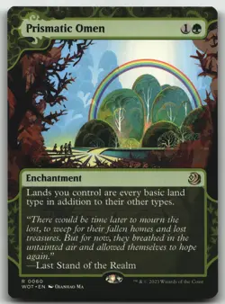 Prismatic Omen R Wilds of Eldraine: Enchanting Tales 60 LP - Image 1