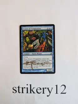 1x Sower of Temptation - Lorwyn - Signed by Christopher Moeller - MTG - Image 1