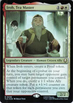 MTG Iroh, Tea Master (228) | NM Foil | Avatar: The Last Airbender {TLA} - Image 2