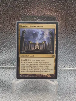 Magic the Gathering Nykthos, Shrine to Nyx - Theros - Near Mint - Image 2