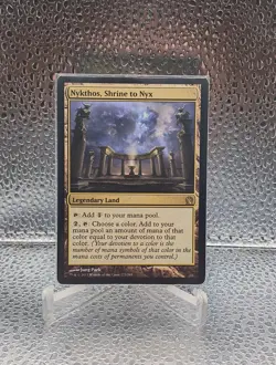 Magic the Gathering Nykthos, Shrine to Nyx - Theros - Near Mint - Image 3