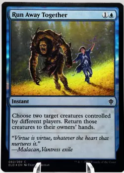 Run Away Together 062/269 Foil Throne of Eldraine ELD MTG NM - Image 1