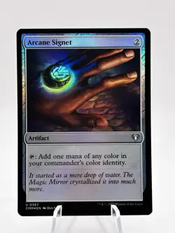 Arcane Signet 0367 Foil Commander Masters CMM MTG NM - Image 1